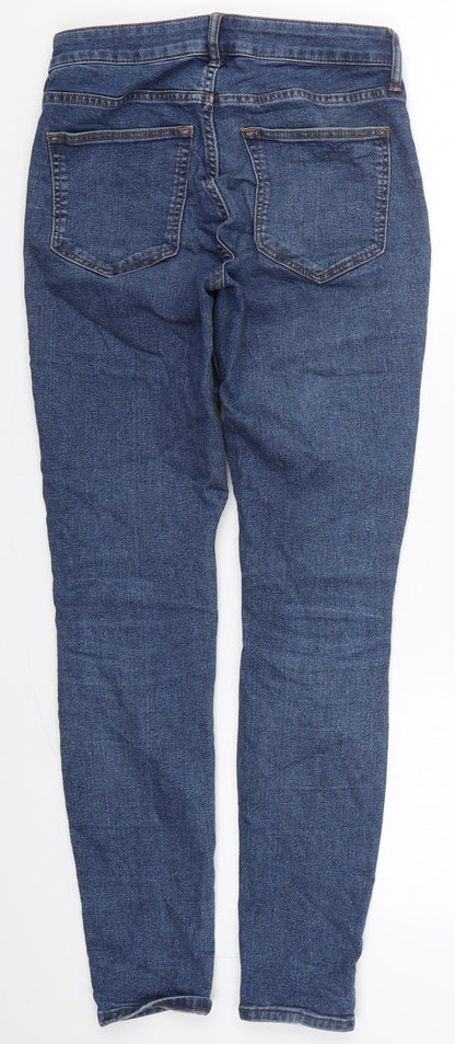 Womens UK Size 26 in H&M Regular Fit Skinny Blue Jeans