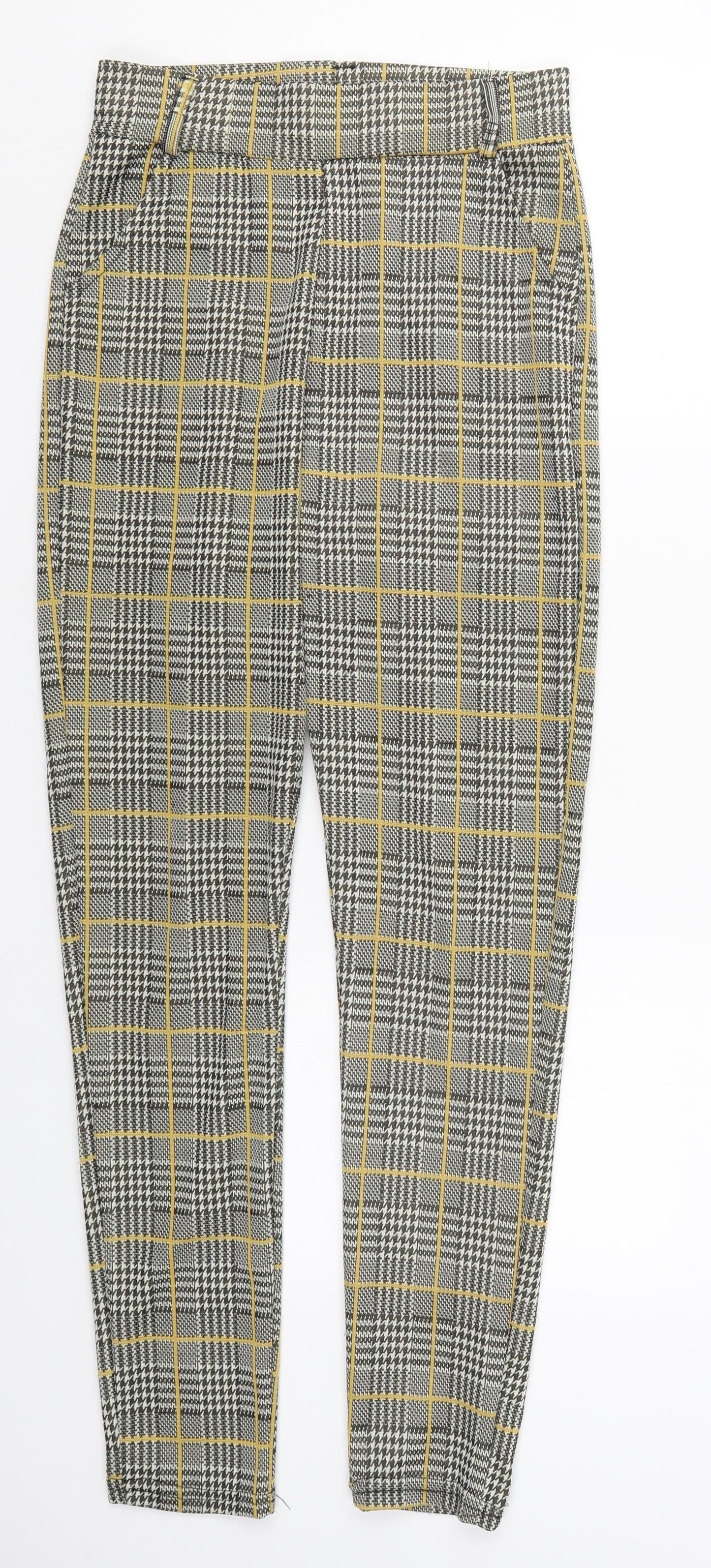Womens UK Size S Preworn  Carrot Yellow Leggings