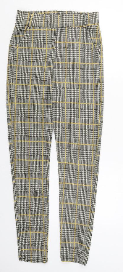 Womens UK Size S Preworn  Carrot Yellow Leggings