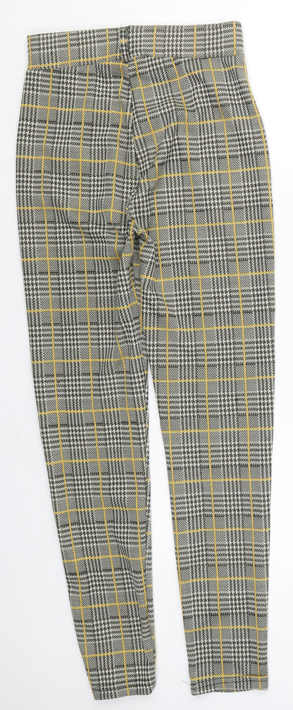 Womens UK Size S Preworn  Carrot Yellow Leggings