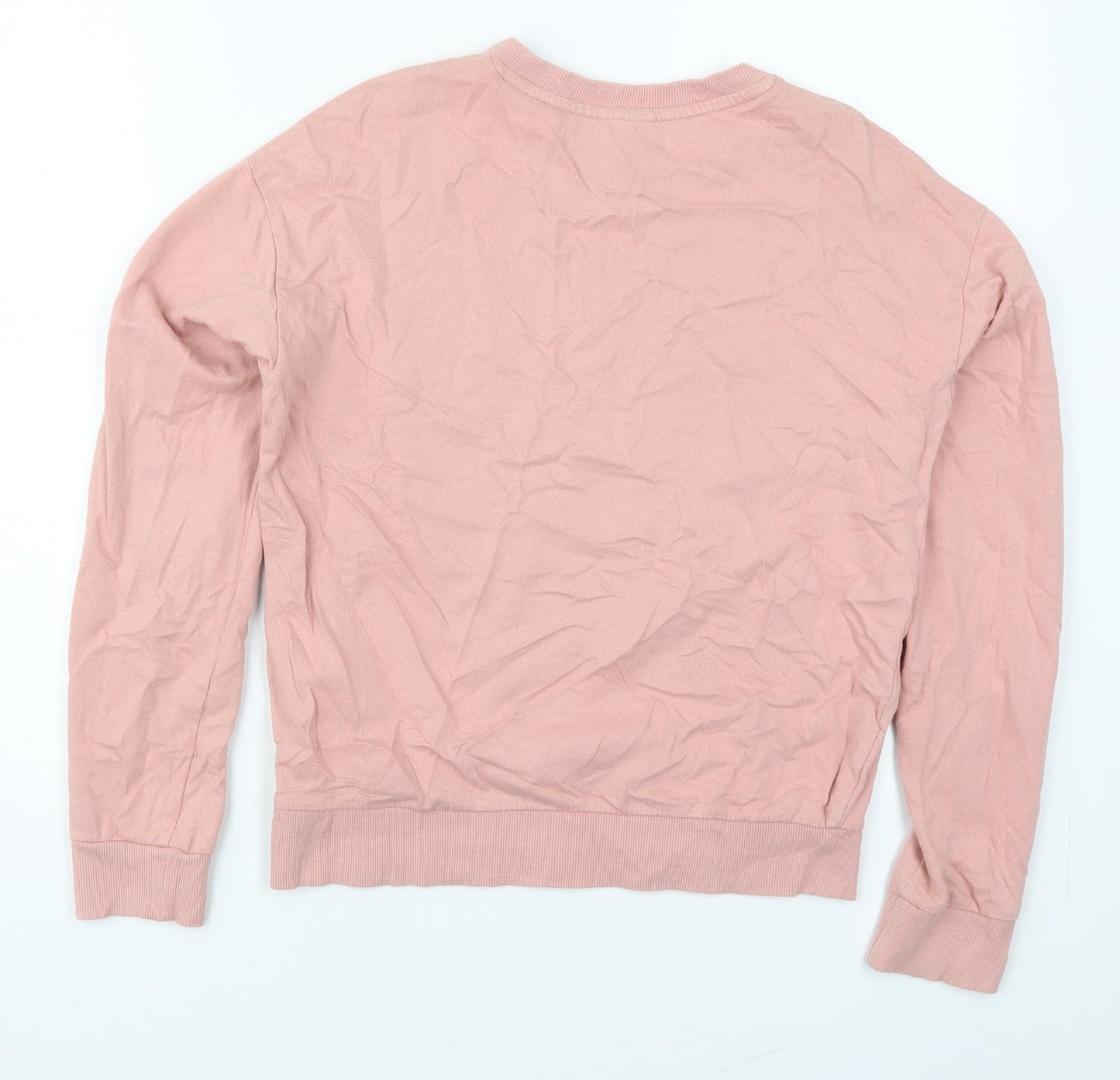H&M Womens Pink  Cotton Pullover Sweatshirt Size XS  Pullover - Lyon