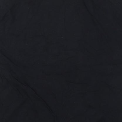Gildan Mens Black  Cotton  T-Shirt Size L Crew Neck  - Bullet Club