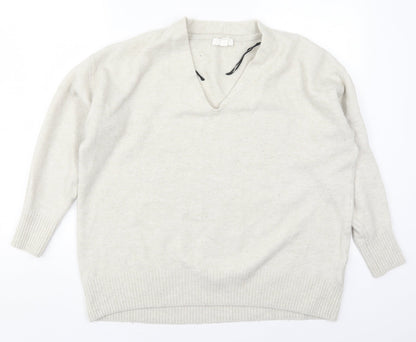 Womens UK Size L H&M Grey Pullover Jumper