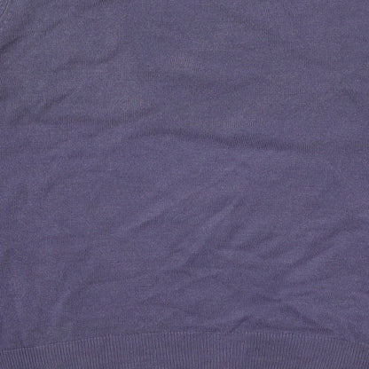 Womens UK Size 14 Marks and Spencer Purple Pullover Jumper