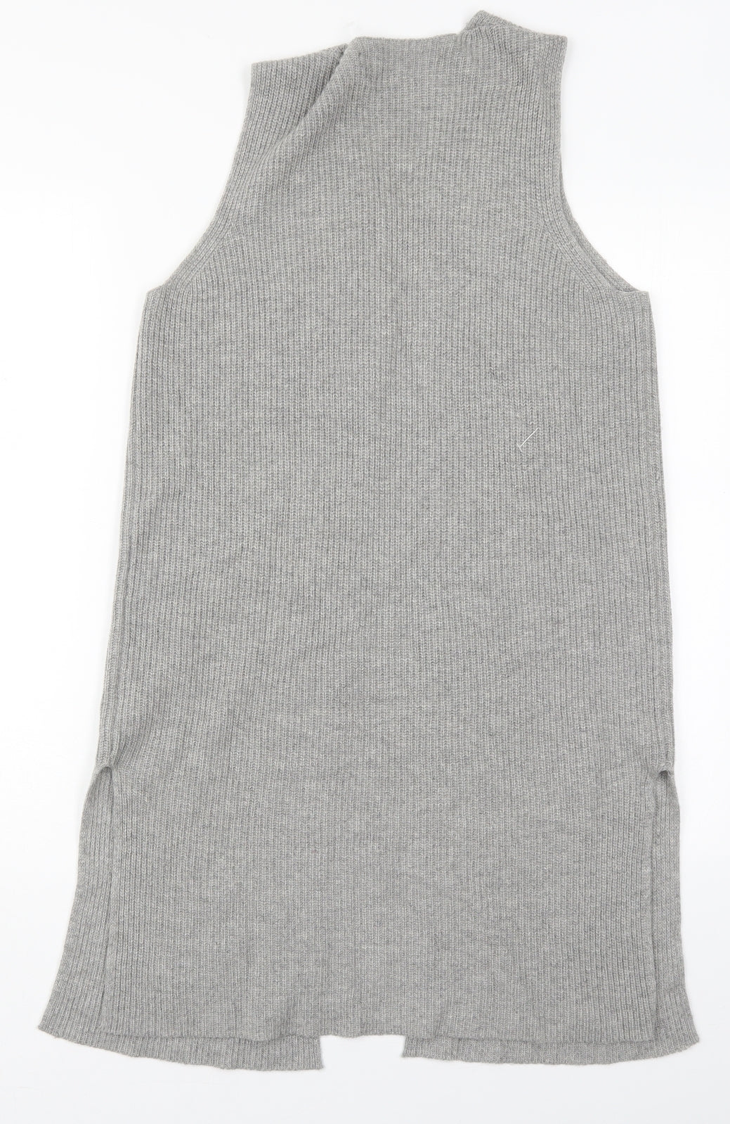 BRAX Womens Grey V-Neck  Viscose Cardigan Jumper Size 10