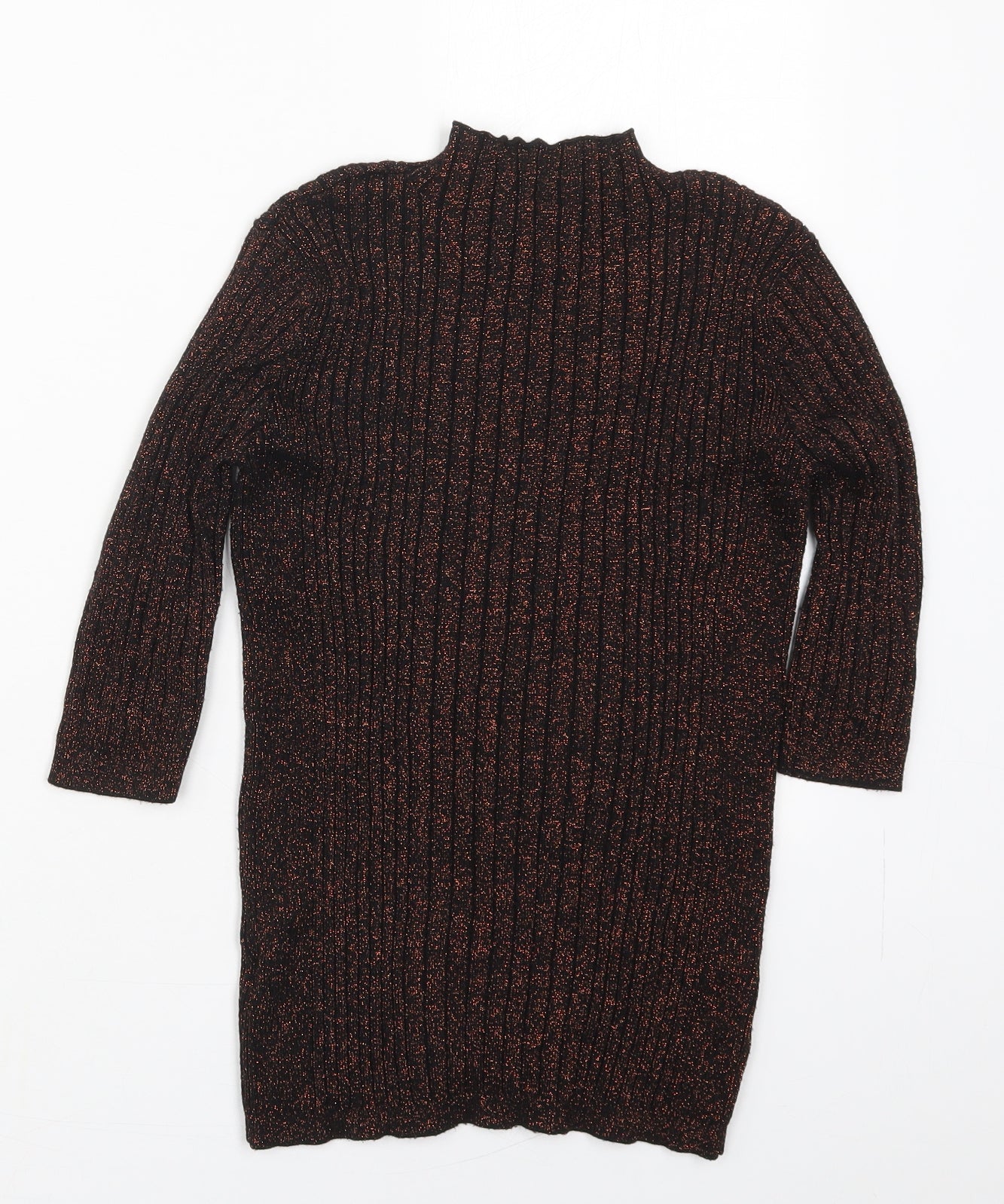 Womens UK Size 10 Atmosphere Orange Pullover Jumper