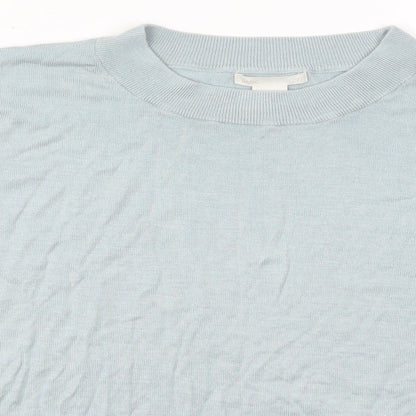 Womens UK Size L H&M Blue Pullover Jumper