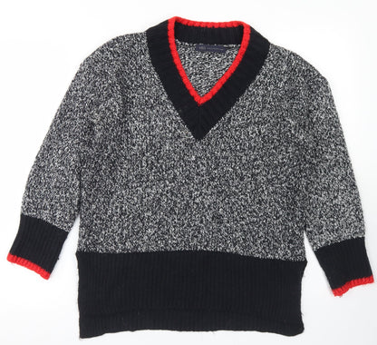 Womens UK Size S Marks and Spencer Black Pullover Jumper