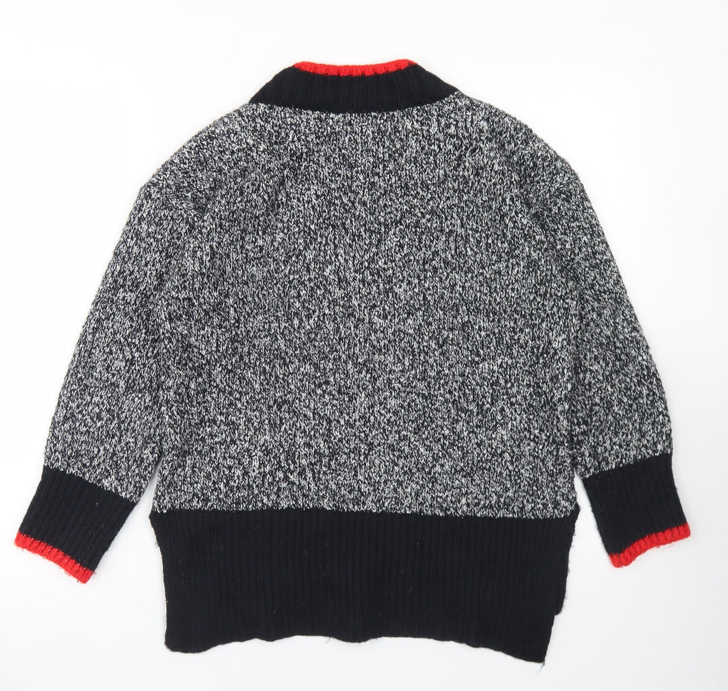 Womens UK Size S Marks and Spencer Black Pullover Jumper