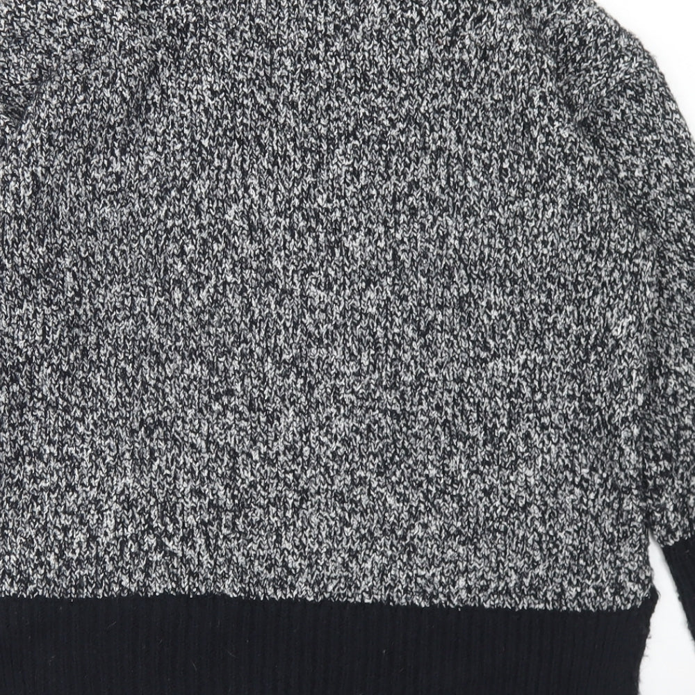 Womens UK Size S Marks and Spencer Black Pullover Jumper