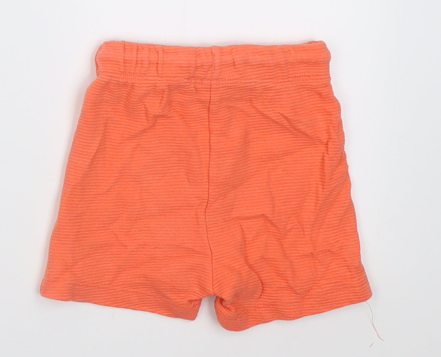 Disney Baby Boys Orange  Cotton Cropped Trousers Size 18 Months  Tie - Mickey Mouse Disney