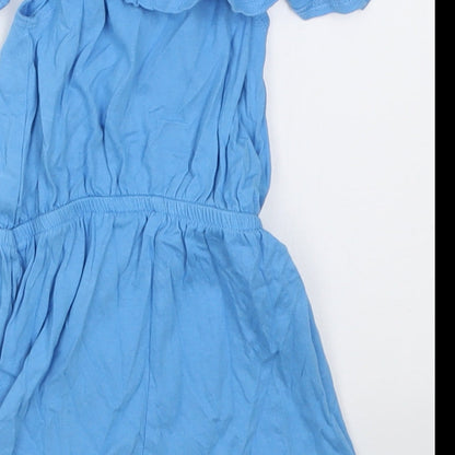 Studio Girls Blue  Cotton Playsuit One-Piece Size 2 Years  Pullover