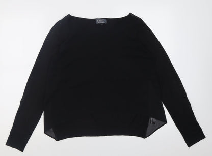 Womens UK Size 10 NEXT Black Pullover Jumper
