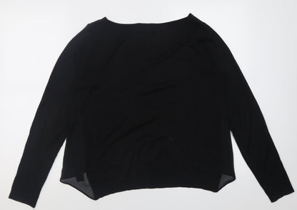 Womens UK Size 10 NEXT Black Pullover Jumper