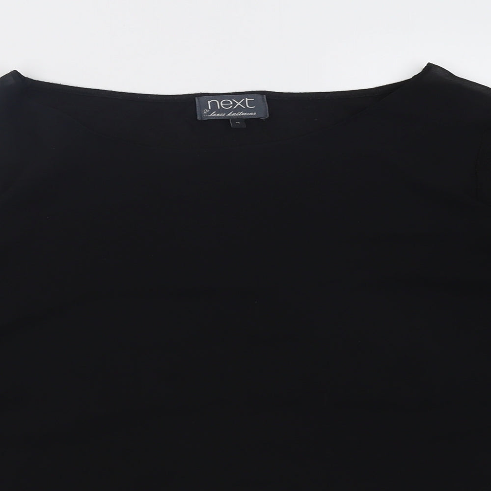 Womens UK Size 10 NEXT Black Pullover Jumper