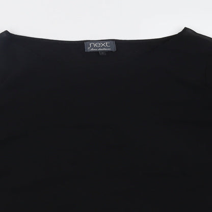 Womens UK Size 10 NEXT Black Pullover Jumper