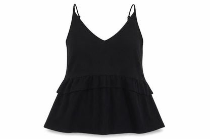 Womens UK Size 14 George Black Basic Tank
