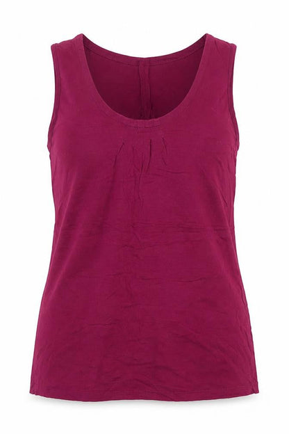 Womens UK Size 10 Savoir Purple Basic Tank