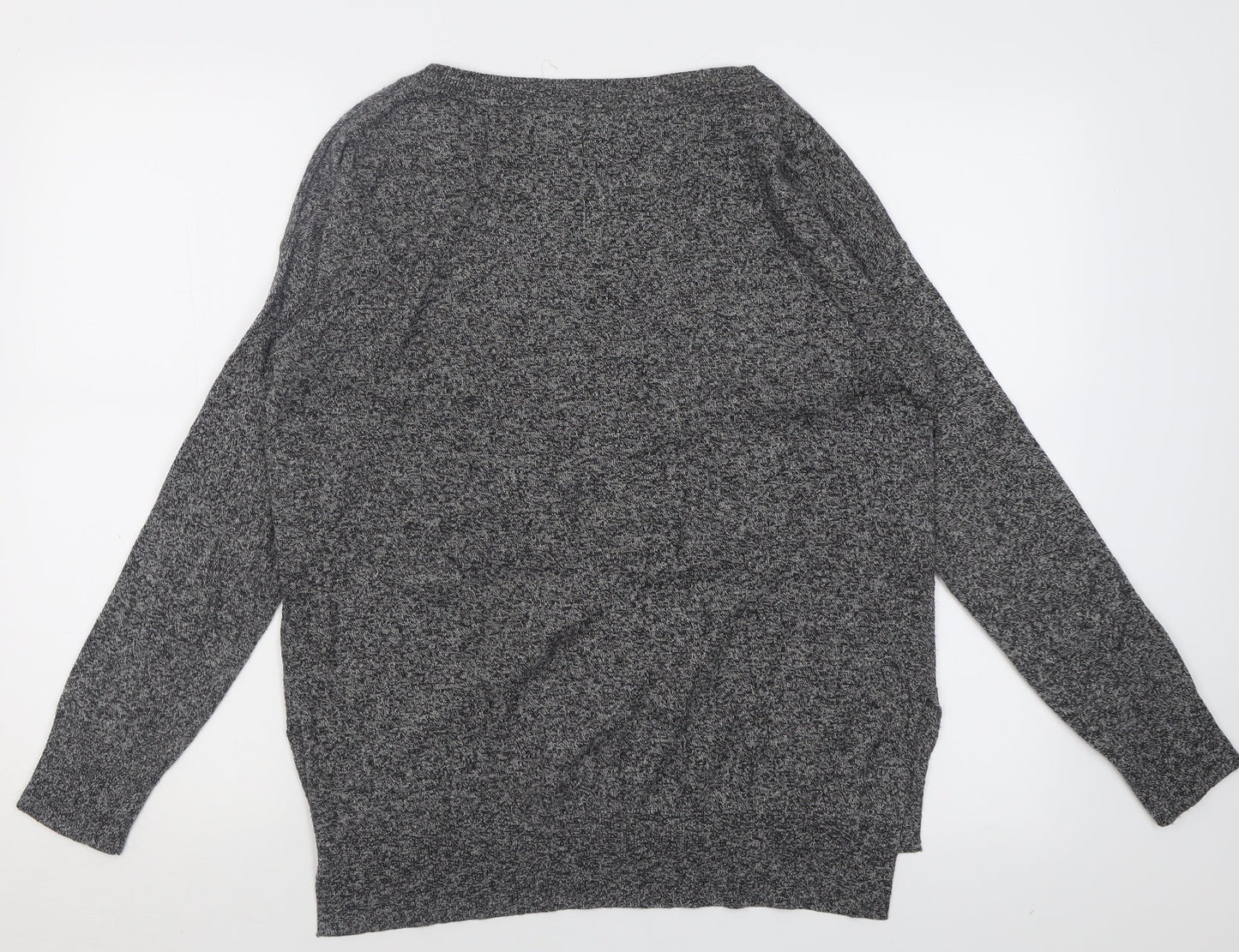 Gap Mens Grey Crew Neck  Nylon Pullover Jumper Size S