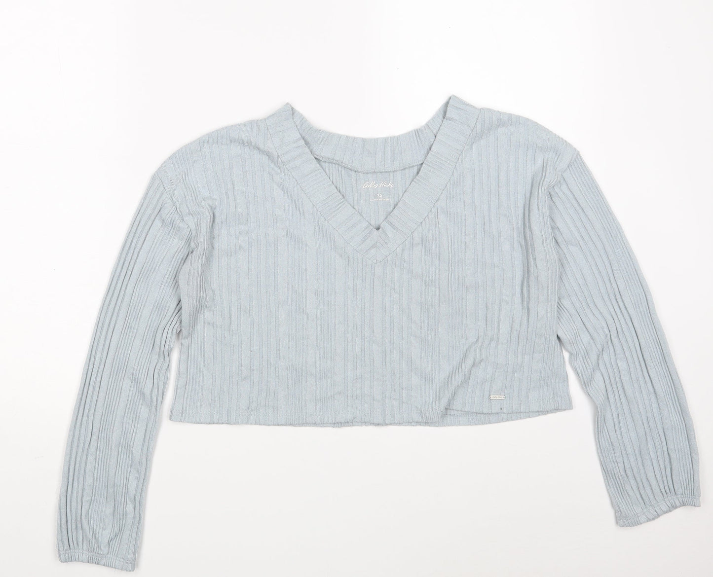 Womens UK Size XS Gilly Hicks Blue Pullover Sweatshirt