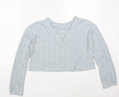 Womens UK Size XS Gilly Hicks Blue Pullover Sweatshirt