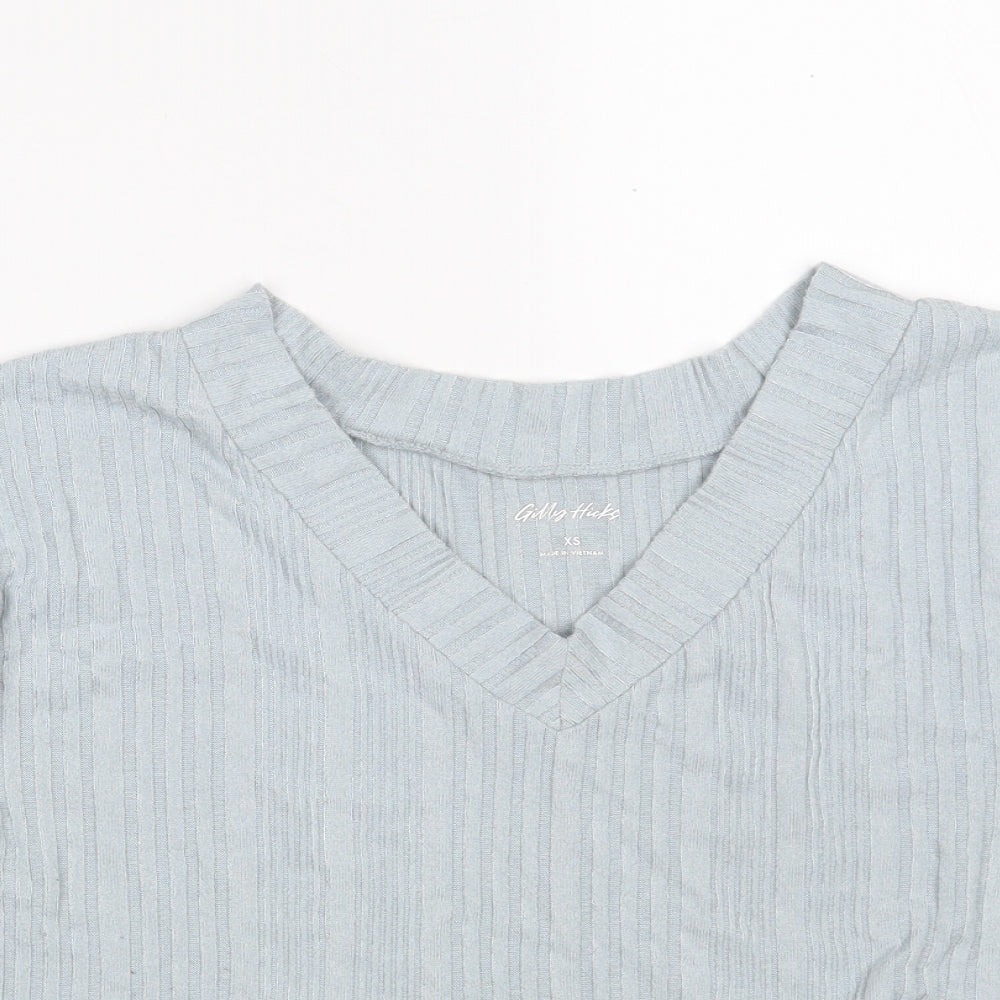 Womens UK Size XS Gilly Hicks Blue Pullover Sweatshirt