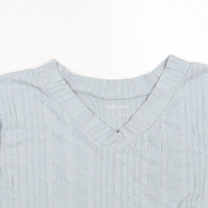 Womens UK Size XS Gilly Hicks Blue Pullover Sweatshirt