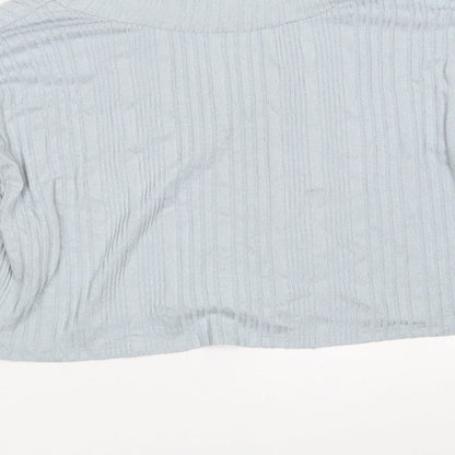 Womens UK Size XS Gilly Hicks Blue Pullover Sweatshirt