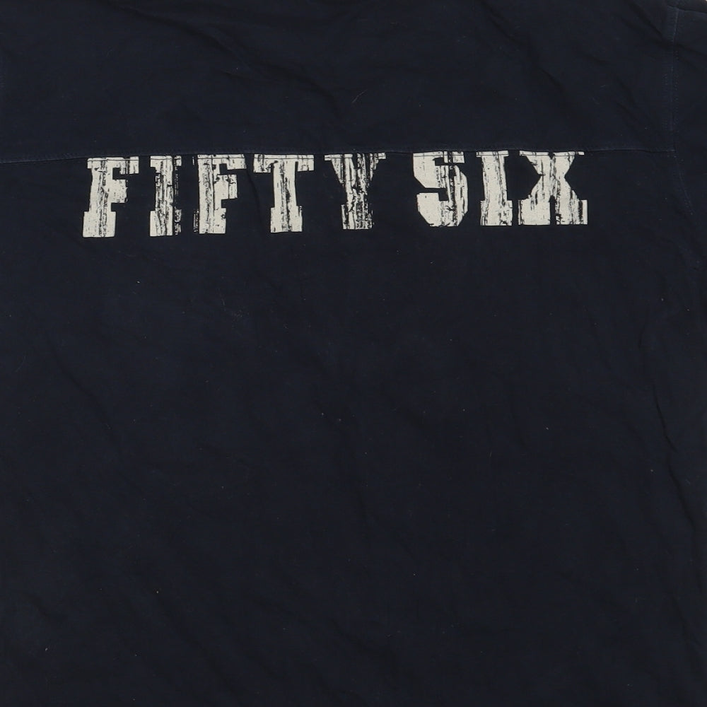 NEXT Boys Black  100% Cotton Basic T-Shirt Size 10 Years Round Neck  - 56 - Fifty Six