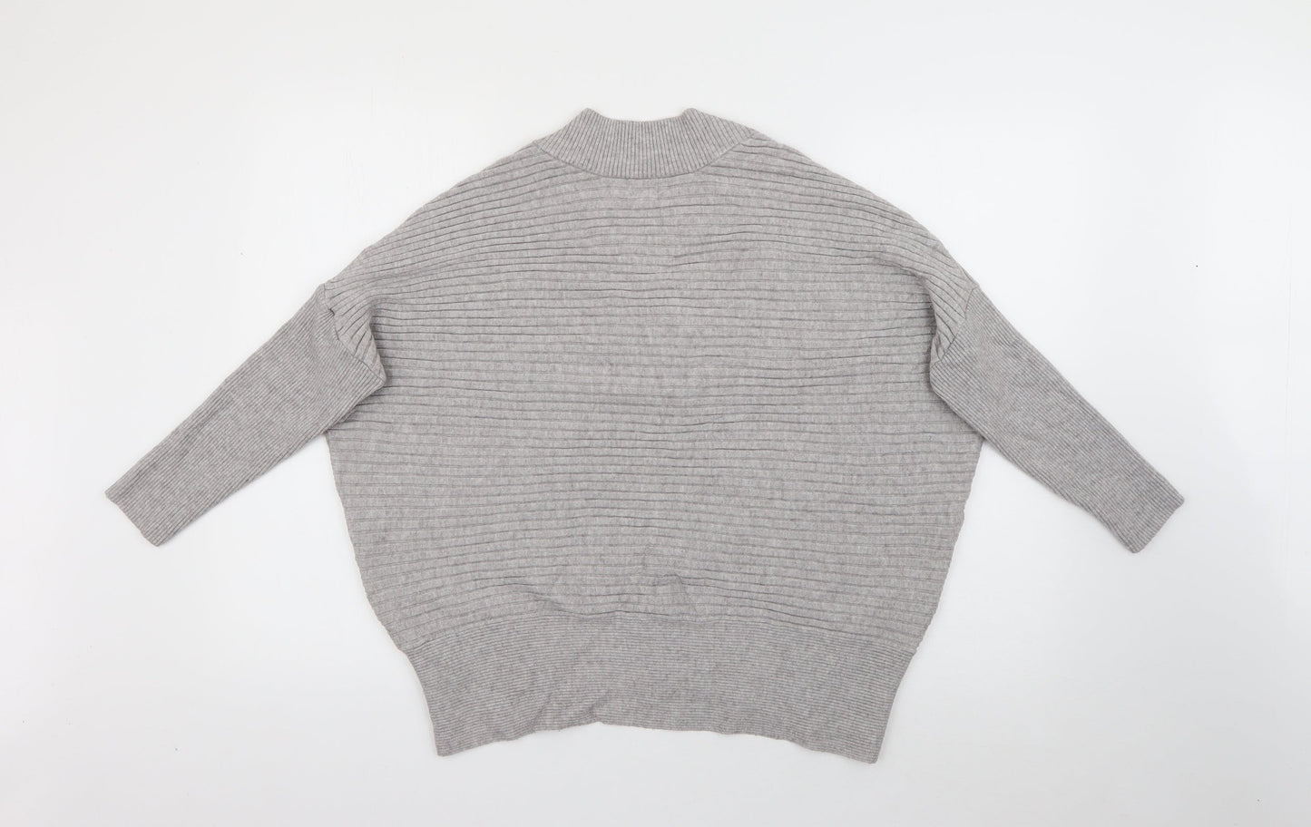Womens UK Size M River Island Grey Pullover Jumper