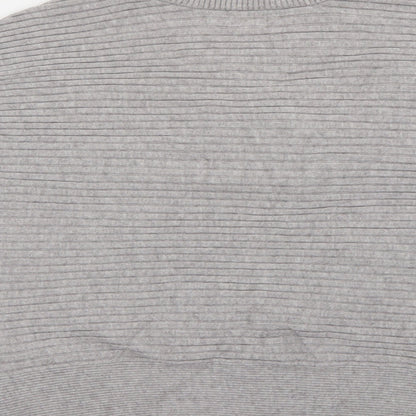 Womens UK Size M River Island Grey Pullover Jumper