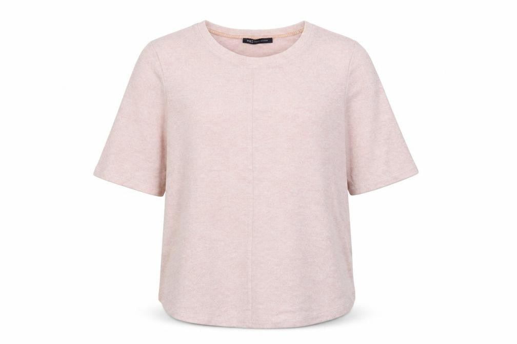 Womens UK Size 12 Marks and Spencer Pink Pullover Jumper