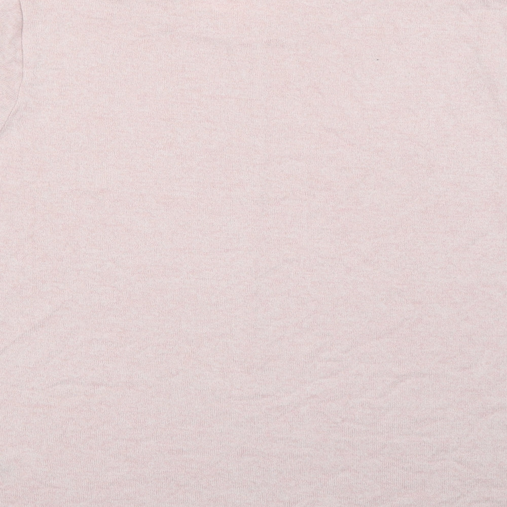 Womens UK Size 12 Marks and Spencer Pink Pullover Jumper