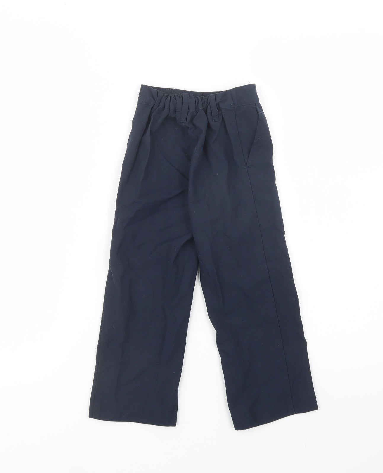 Dunnes Stores Boys Blue  Polyester Dress Pants Trousers Size 3-4 Years  Regular  - School Wear