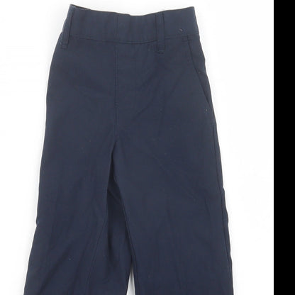 Dunnes Stores Boys Blue  Polyester Dress Pants Trousers Size 3-4 Years  Regular  - School Wear