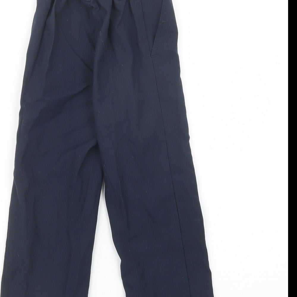 Dunnes Stores Boys Blue  Polyester Dress Pants Trousers Size 3-4 Years  Regular  - School Wear