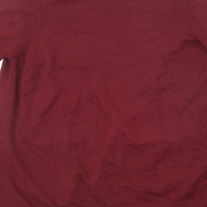 Womens UK Size XS Marks and Spencer Purple Cardigan Jumper