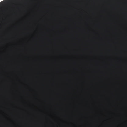Emery Rose Womens Black   Windbreaker Jacket Size 2XL  Zip - Fluffy Lining