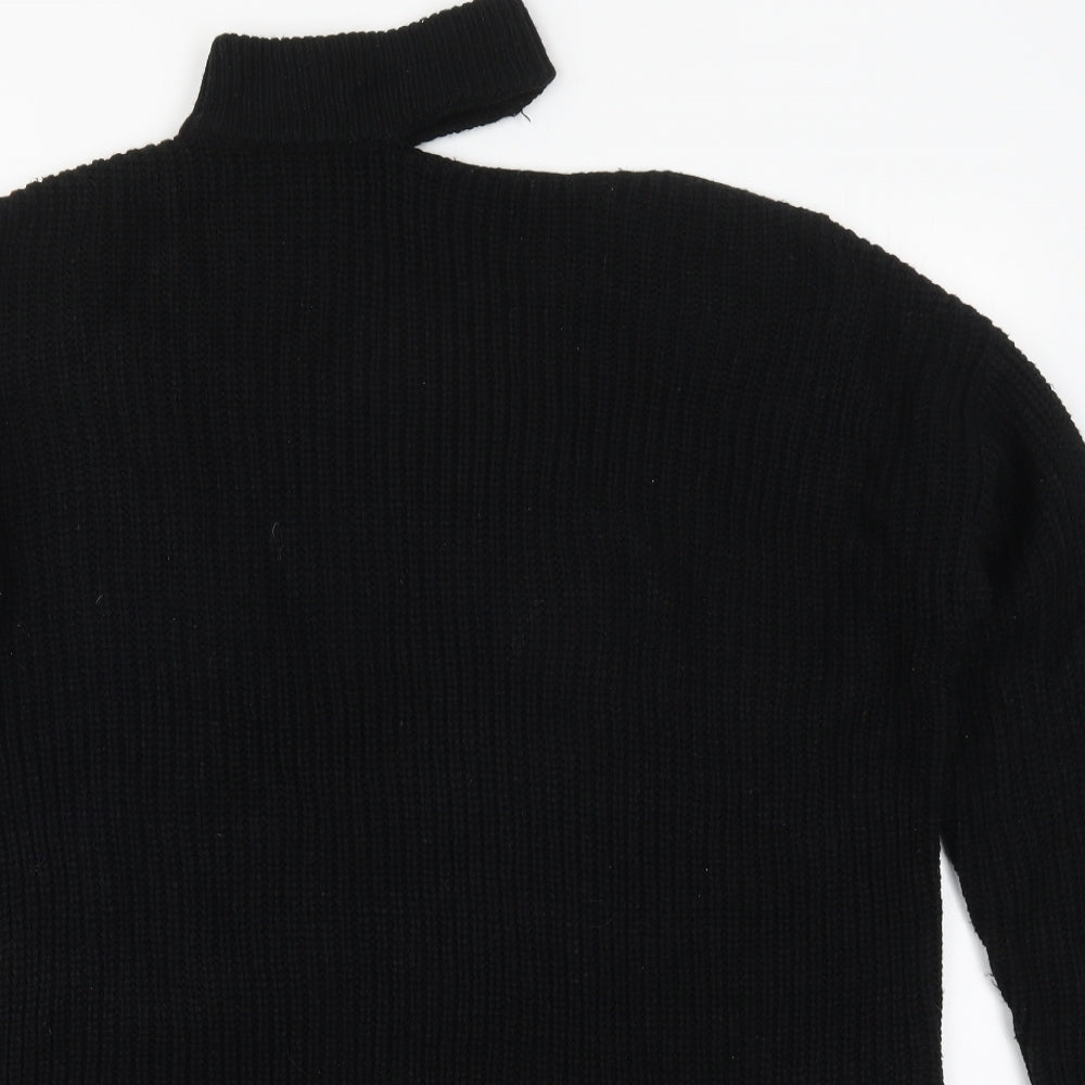 Womens UK Size 12 Simply Be Black Pullover Jumper