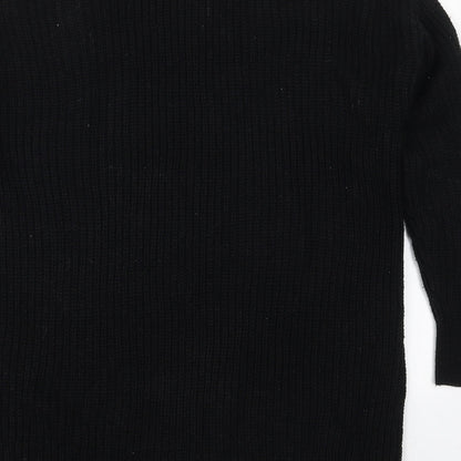 Womens UK Size 12 Simply Be Black Pullover Jumper