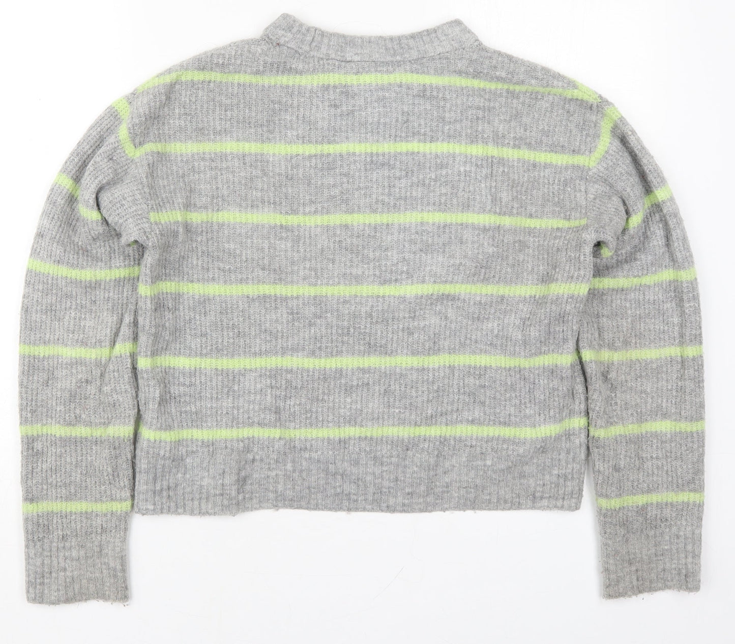 Womens UK Size XS H&M Grey Pullover Jumper
