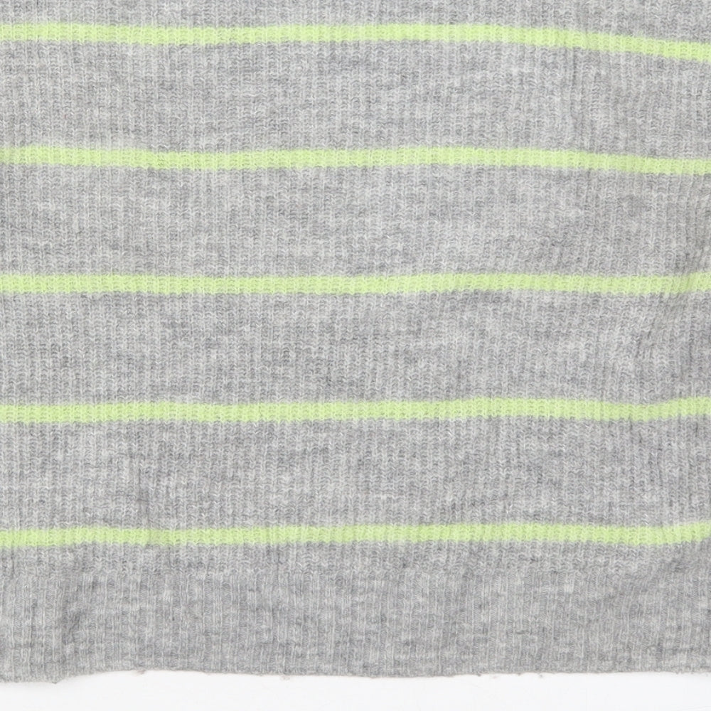 Womens UK Size XS H&M Grey Pullover Jumper