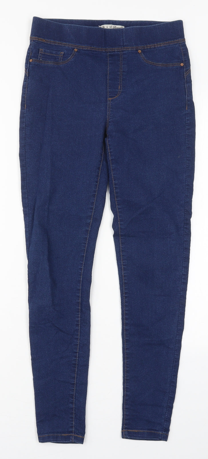 Denim Co Womens Blue  Cotton Jegging Jeans Size 8 L28 in Regular