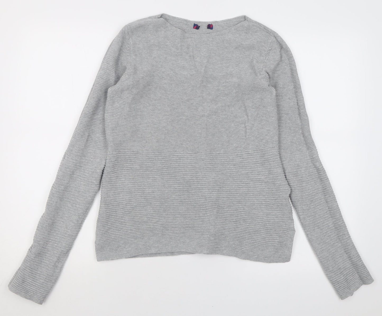 Womens UK Size M Preworn Grey Pullover Jumper