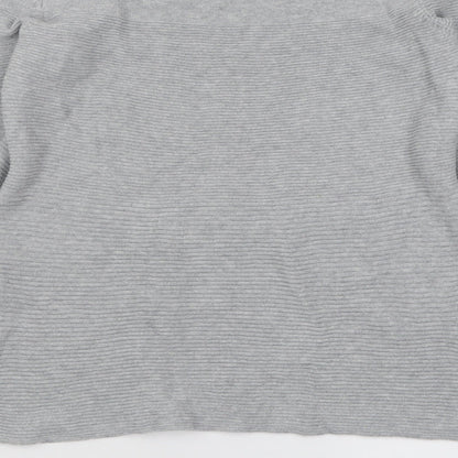 Womens UK Size M Preworn Grey Pullover Jumper