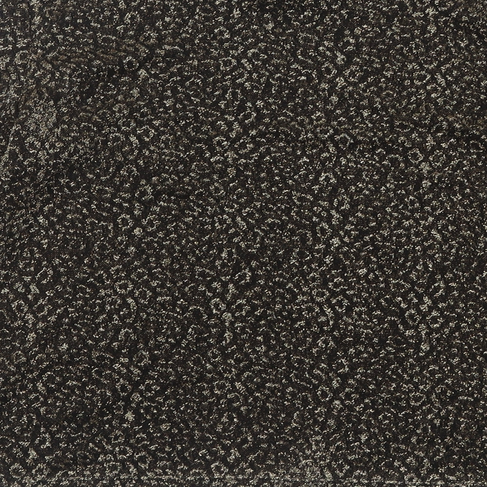 Primark Womens Gold Geometric Nylon Basic Blouse Size L Crew Neck