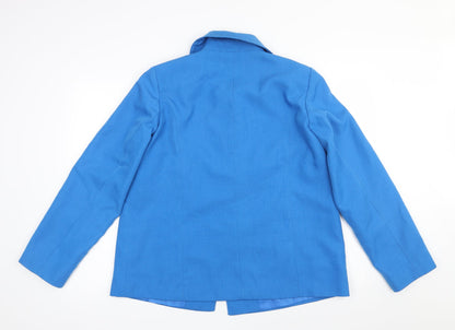 Womens UK Size 14 Wardrobe Blue Jacket