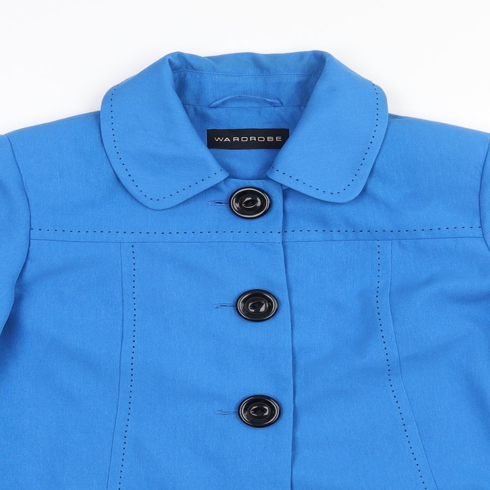Womens UK Size 14 Wardrobe Blue Jacket