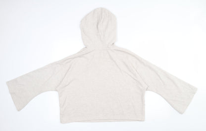 Primark Womens Beige  Polyester Pullover Hoodie Size 4  Pullover