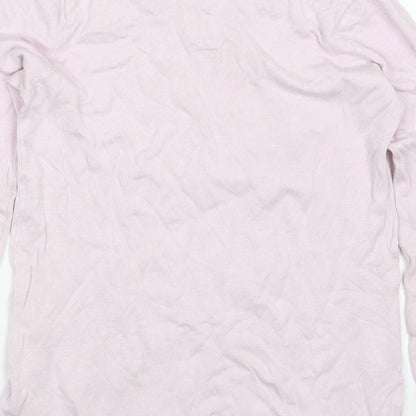 Womens UK Size 8 Peacocks Pink Pullover Jumper